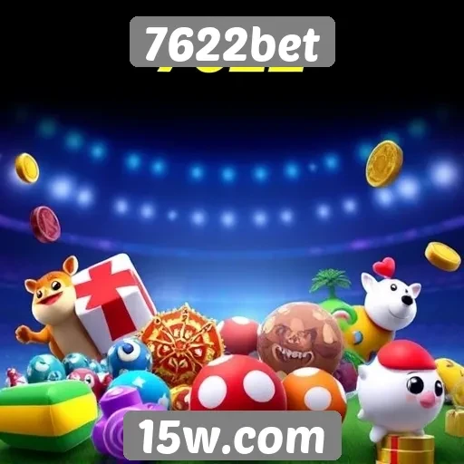 Variedade de jogos disponíveis na plataforma 7622bet