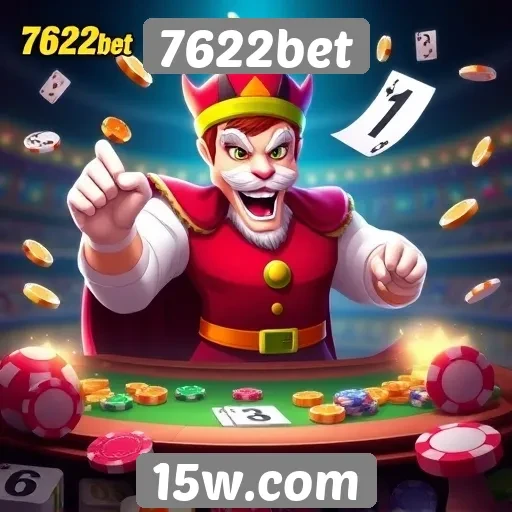 Exploração da variedade de jogos disponíveis na 7622bet